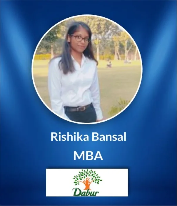 Placed MBA student 3