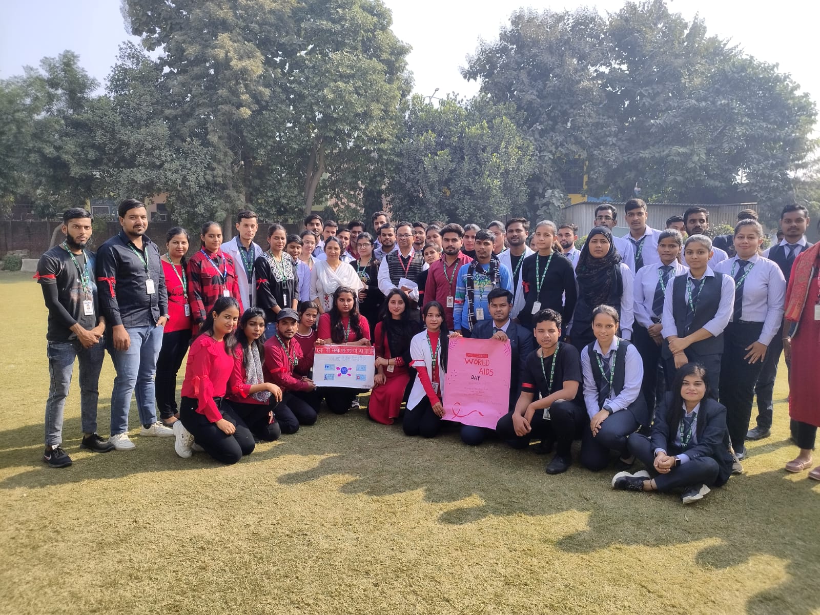 Nukkad Natak on the occasion of world Aids day.