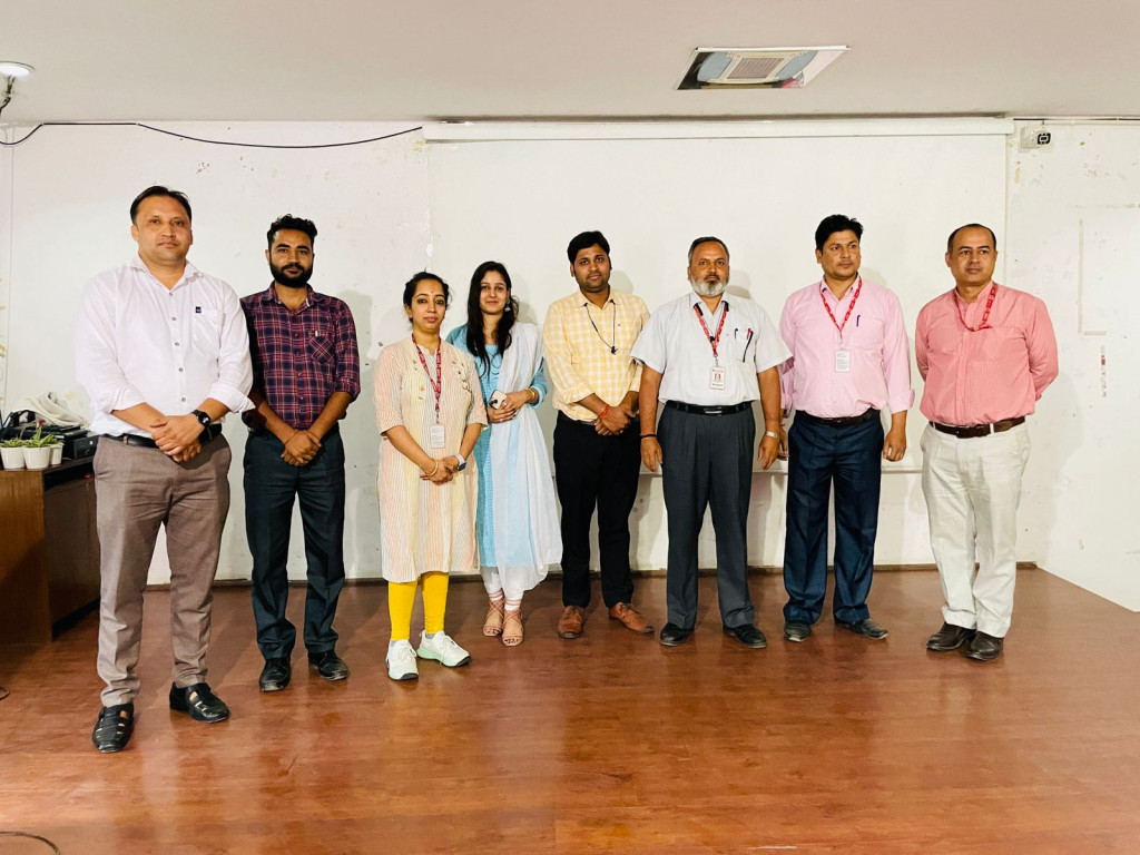 BCA department organized a seminar on AWS through Magic Bus India Foundation.