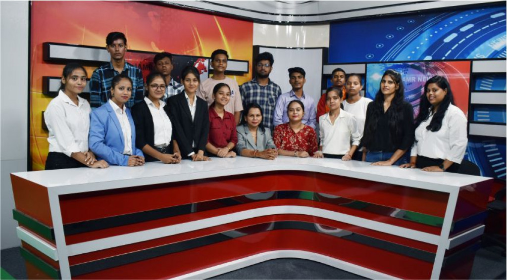BAJMC Department organized the News Promo-making Activity on August 22nd at the TV STUDIO.