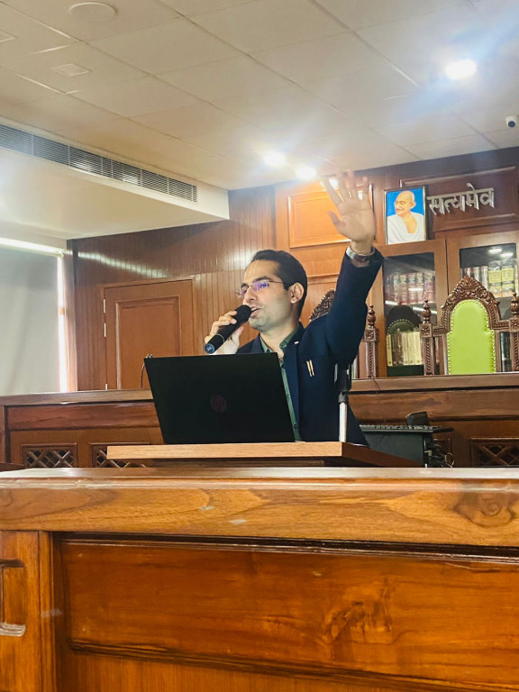 Guest Lecture on "Challenges and Opportunities for Legal Professionals in India"