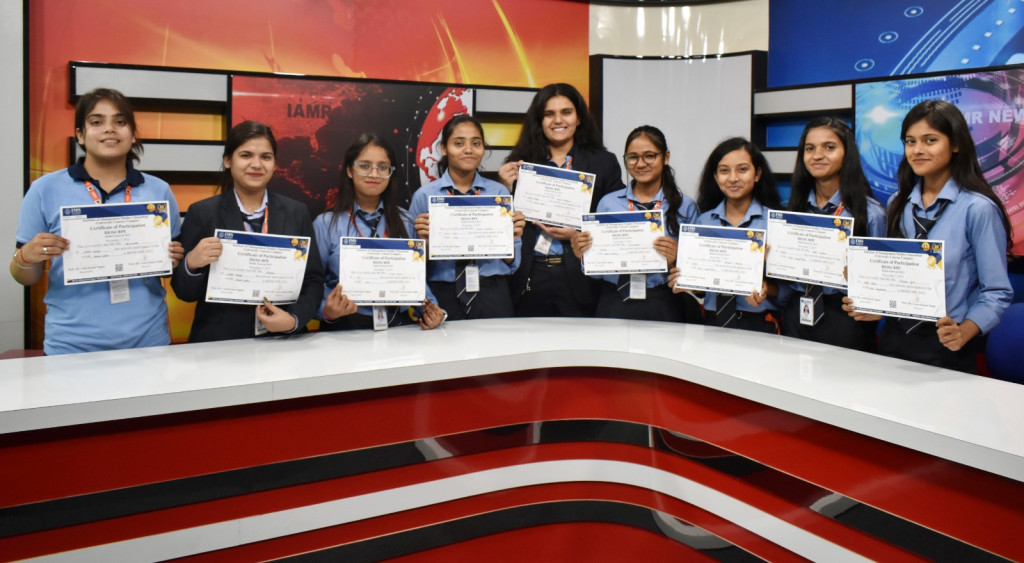 Students of BAJMC Department Participate in the Film Festival and Receive Achievement Certificates