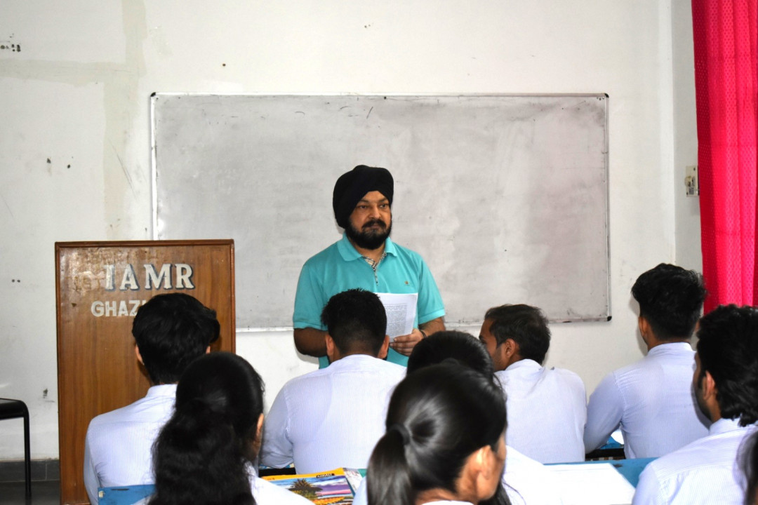 Campus placement drive in GENPACT at IAMR