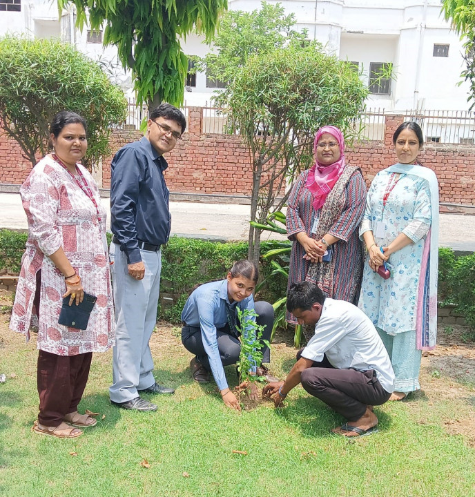IAMR PHYSIOTHERAPY DEPARTMENT organised a plantation drive