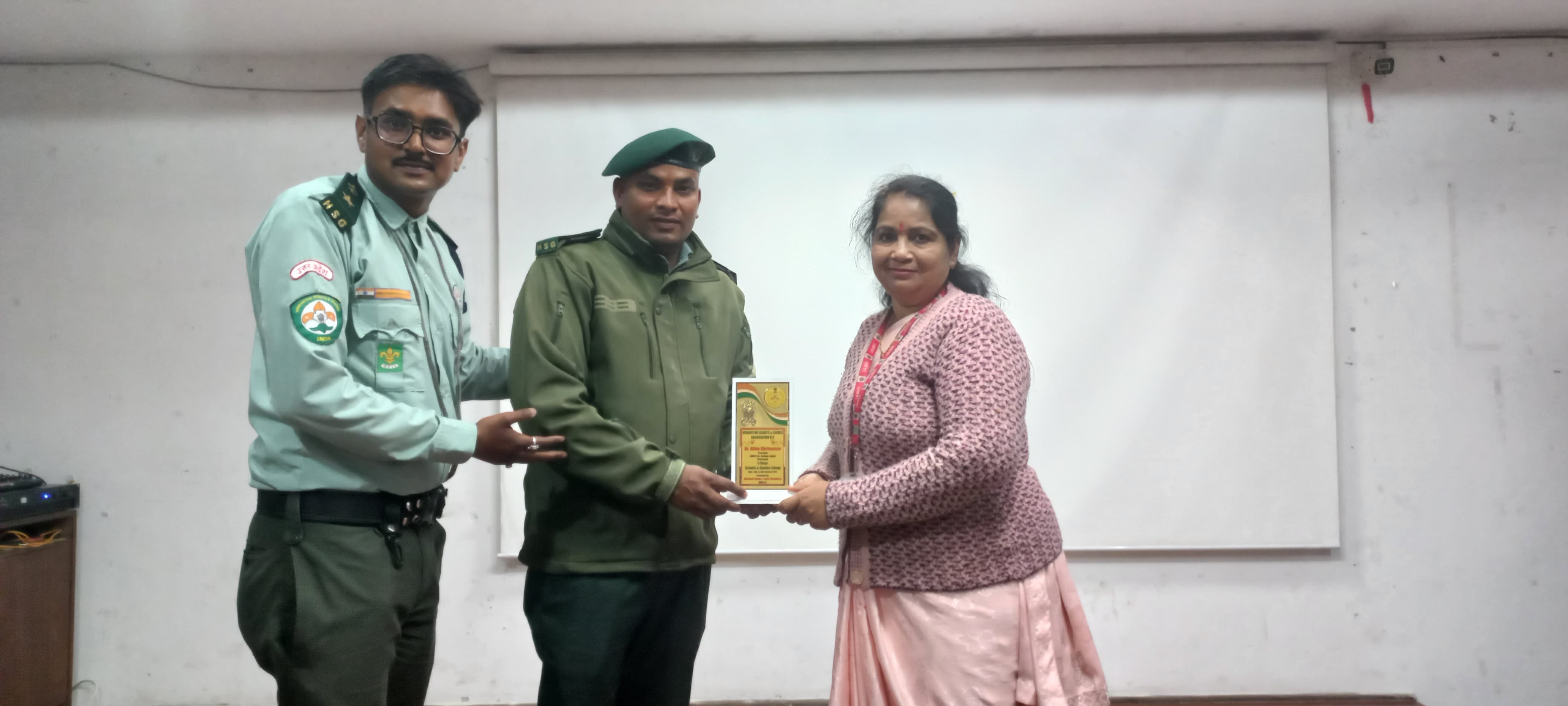 The five-day annual camp of Scouts and Guides