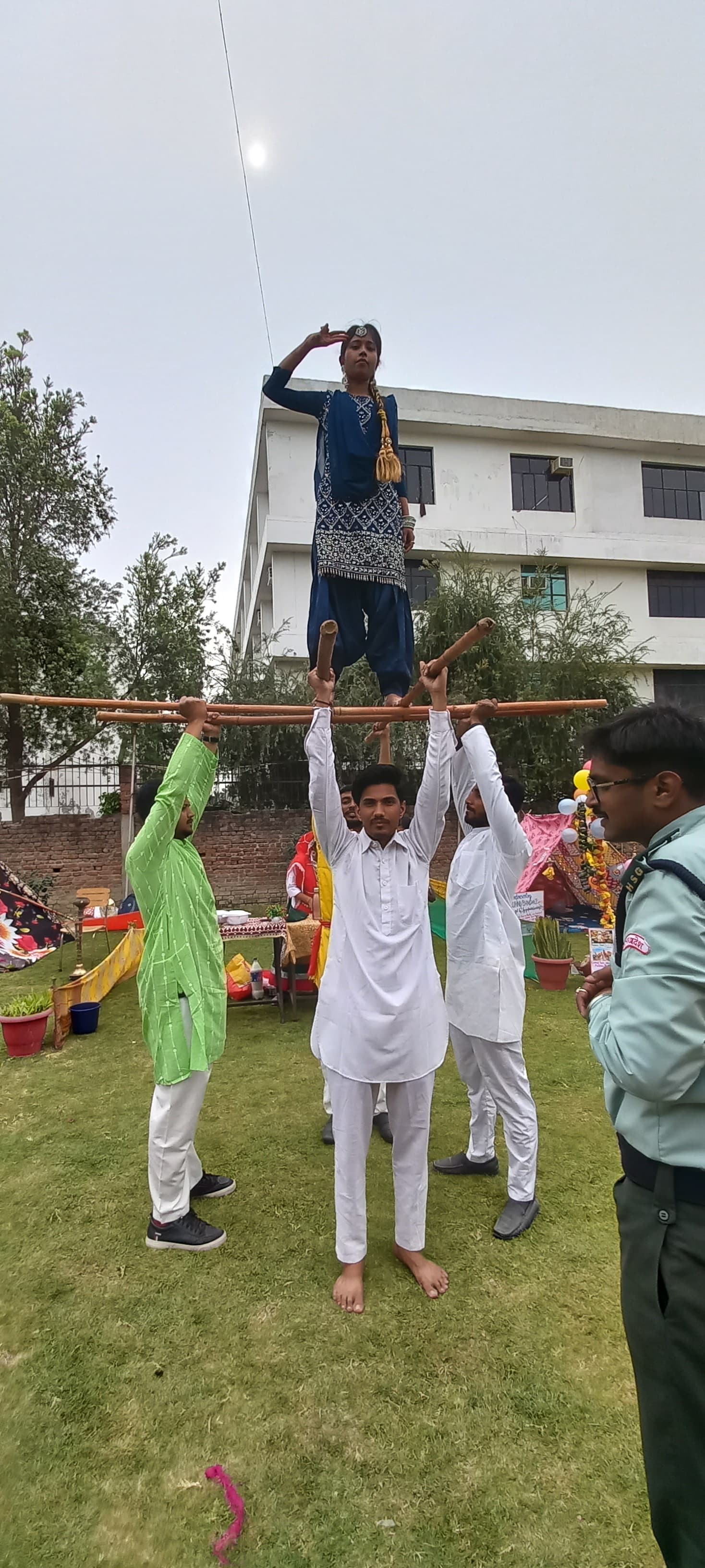 The five-day annual camp of Scouts and Guides