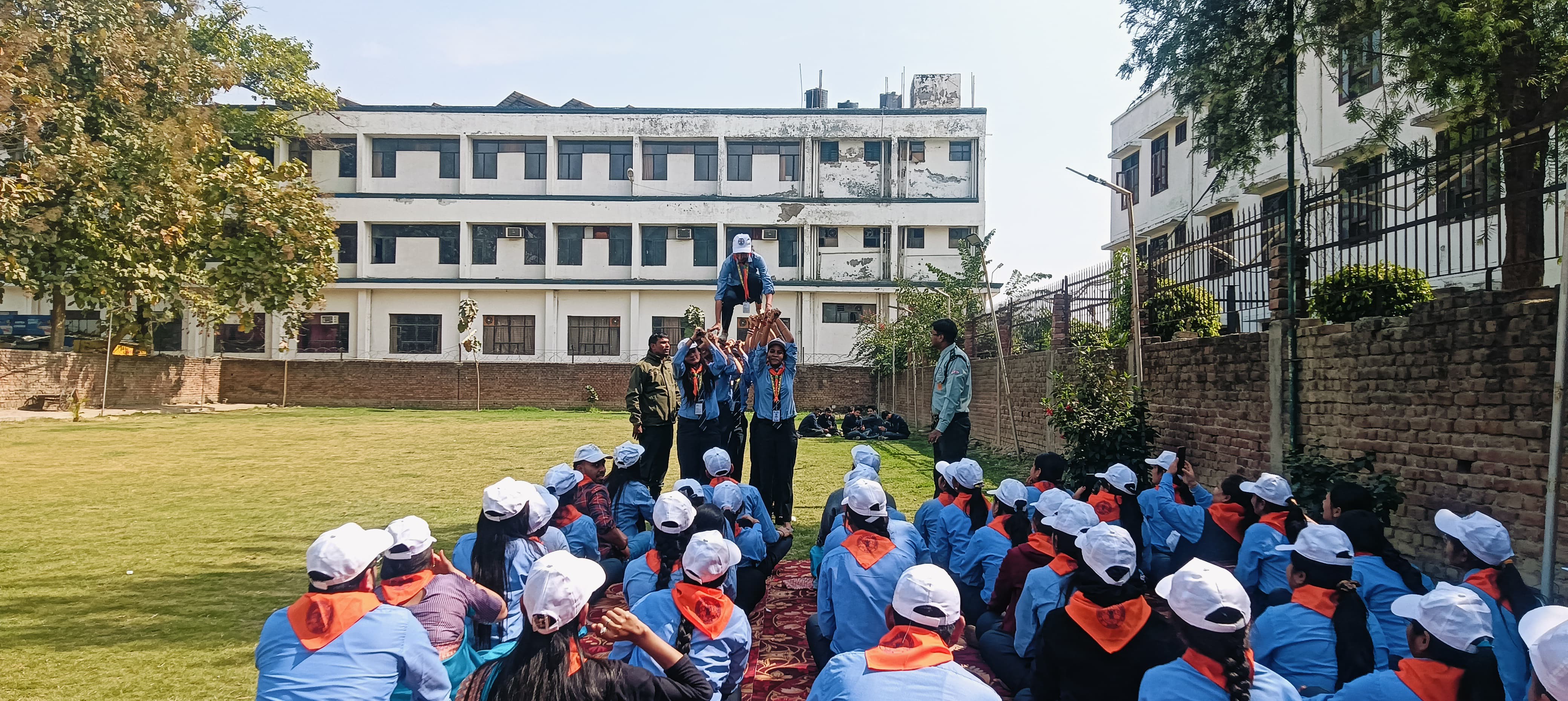 The five-day annual camp of Scouts and Guides
