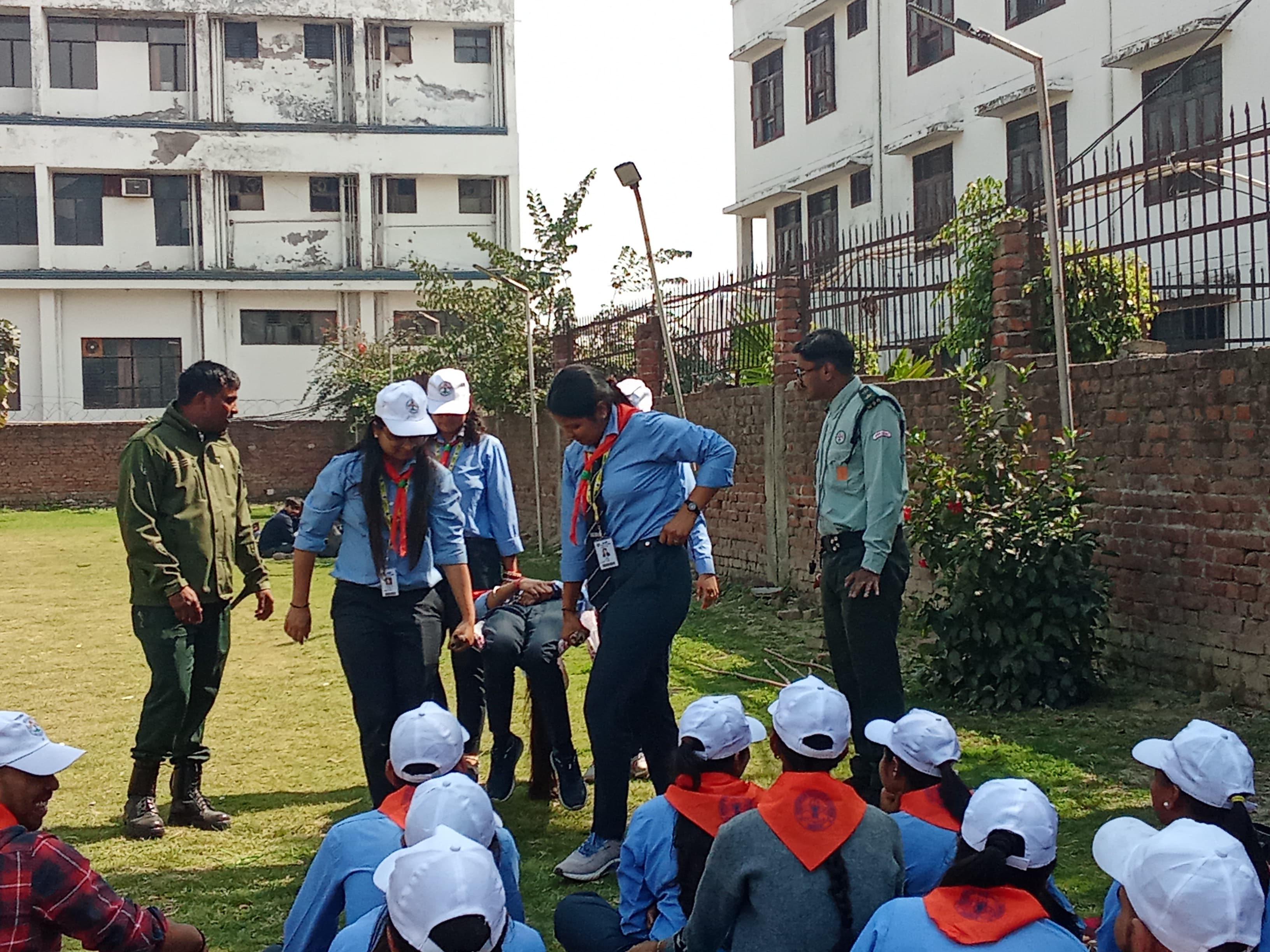The five-day annual camp of Scouts and Guides