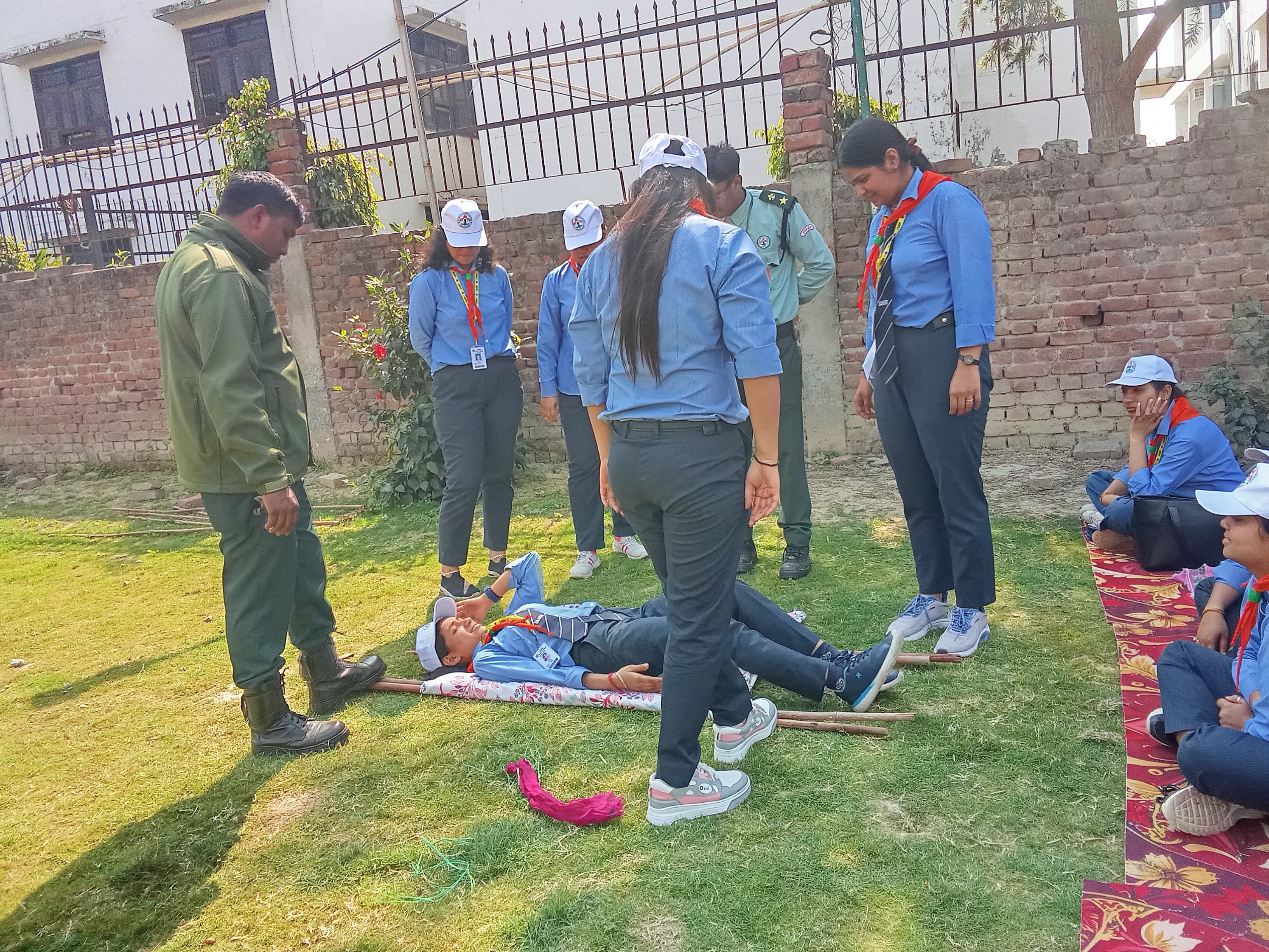The five-day annual camp of Scouts and Guides