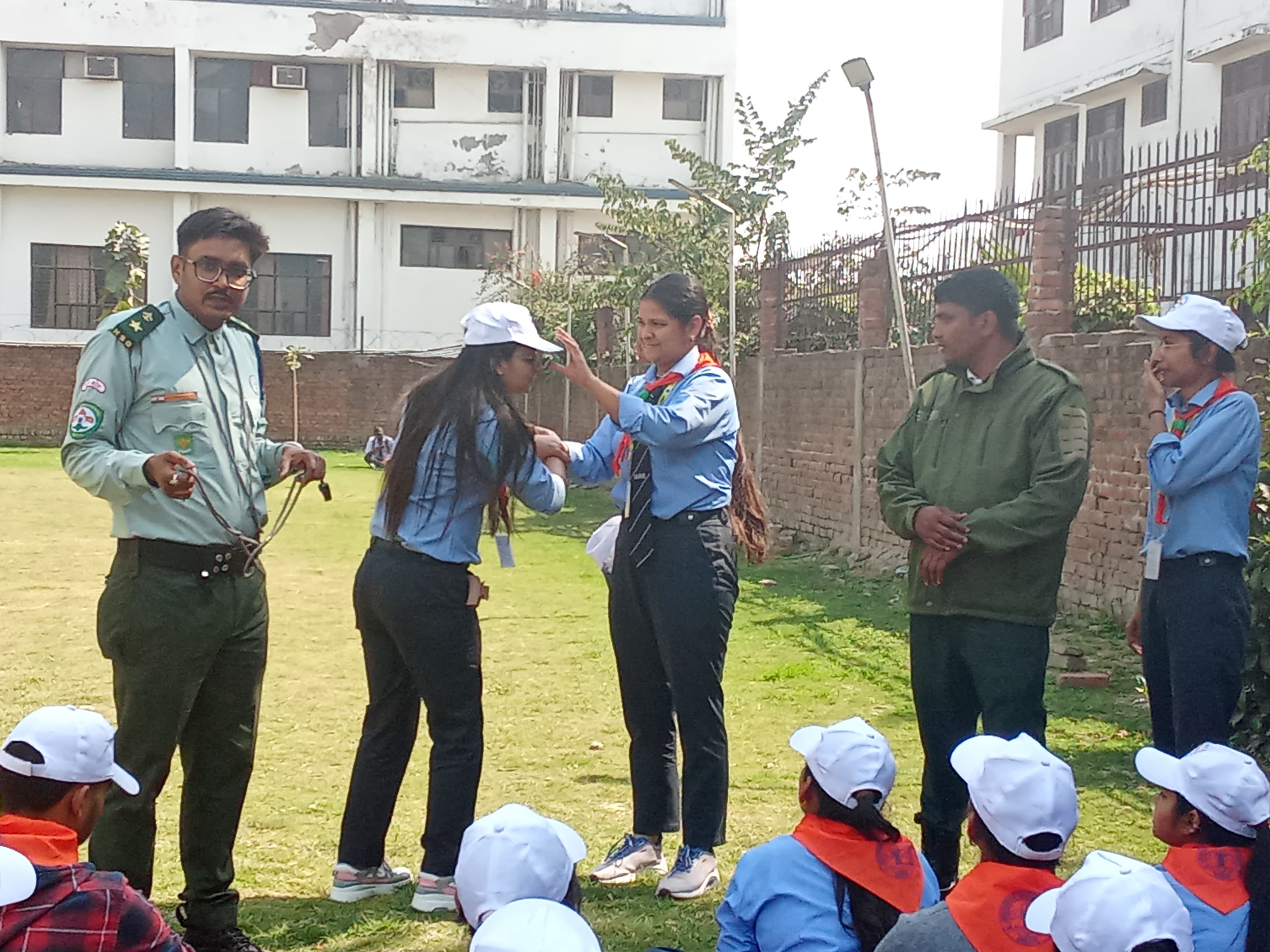 The five-day annual camp of Scouts and Guides