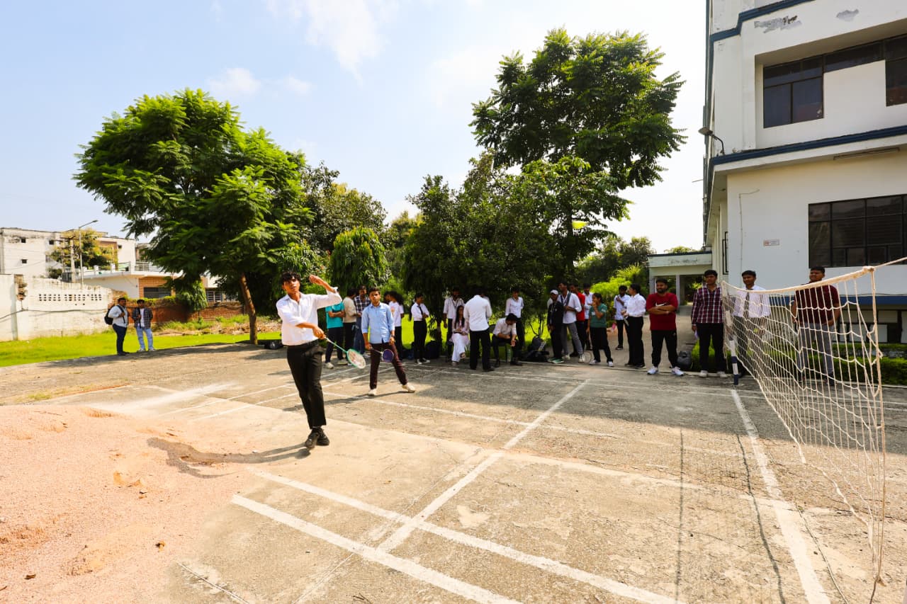 Outdoor Sports Activity – Badminton.