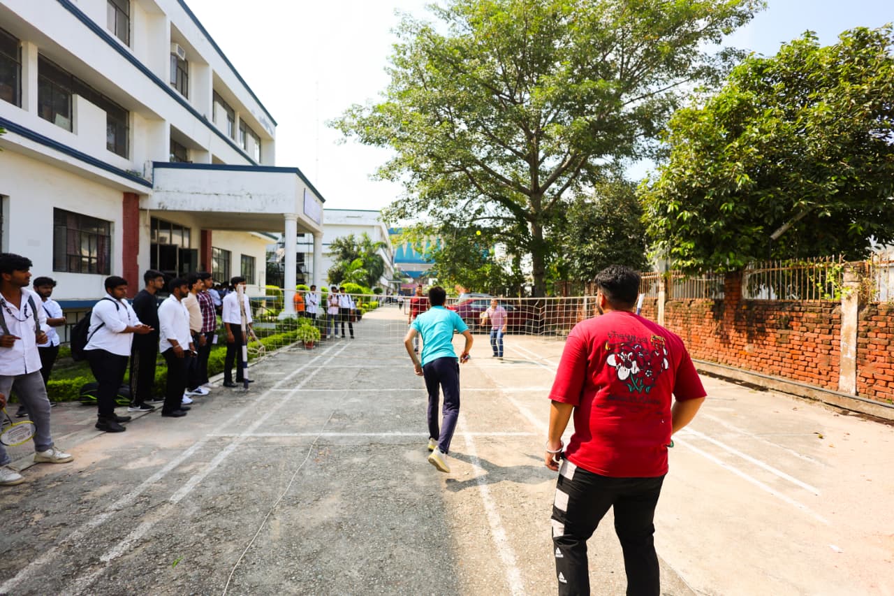 Outdoor Sports Activity – Badminton.
