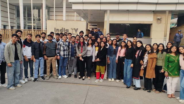 Students Discuss International Politics on India TV