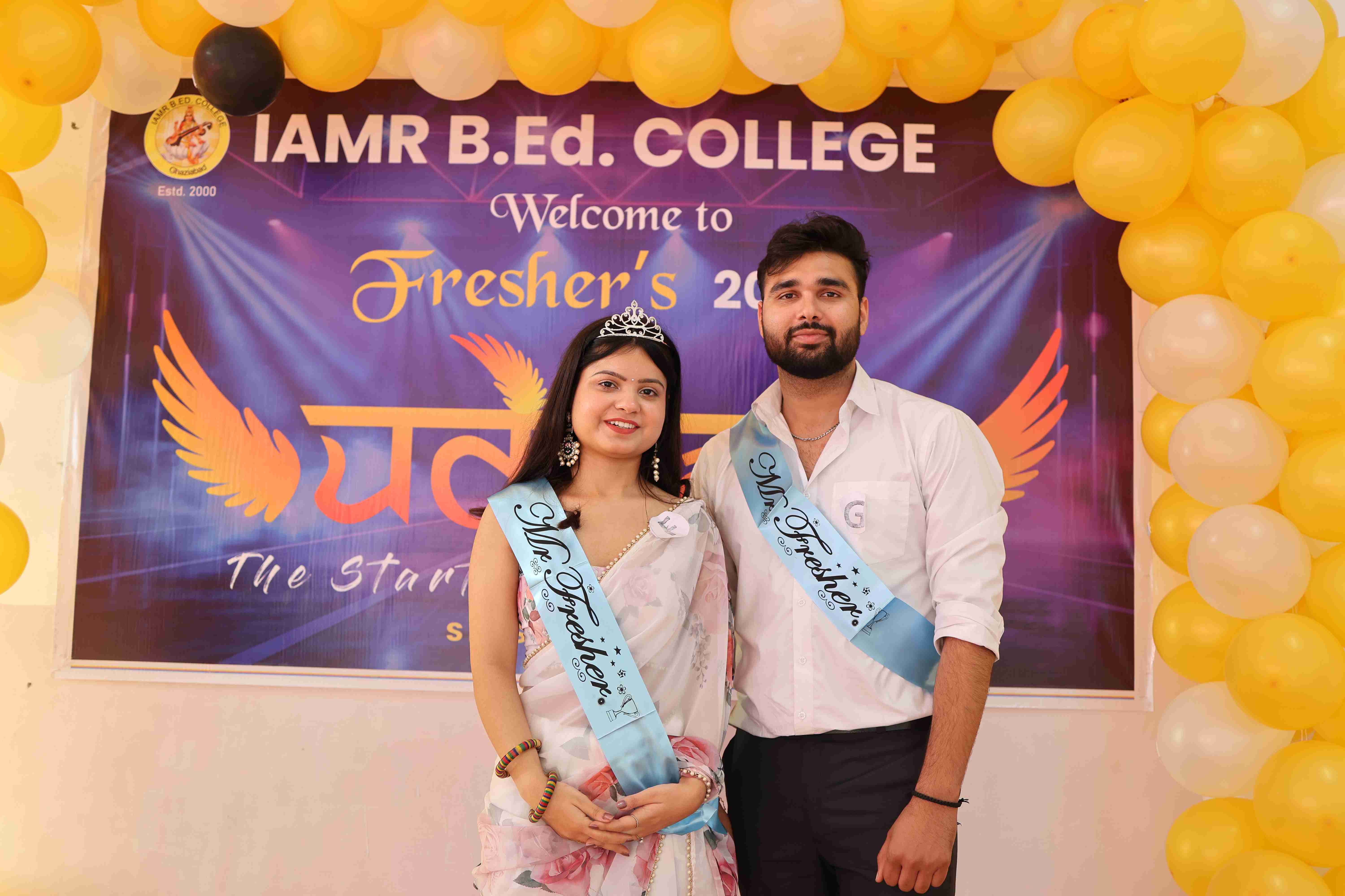 IAMR B.Ed - UDAAN- Freshers Party