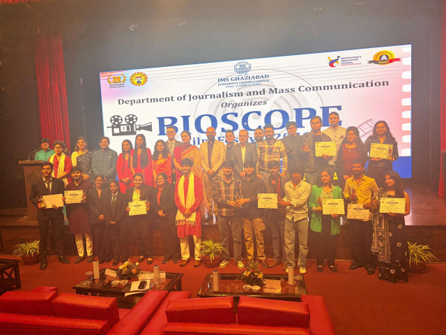 The Department of BAJMC is proud to announce that its documentary, "Maati Ka Diya," has been awarded First Prize