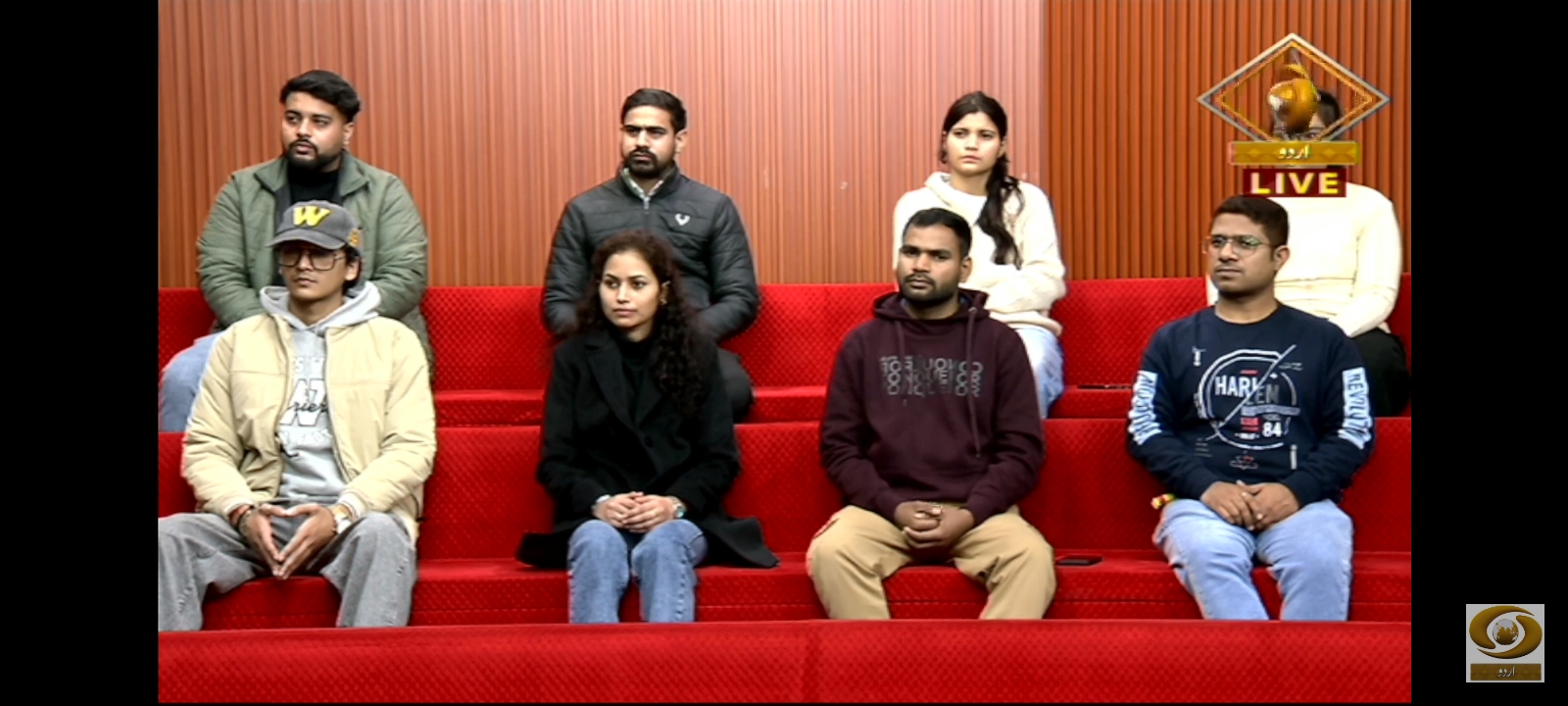 live program at the Doordarshan office