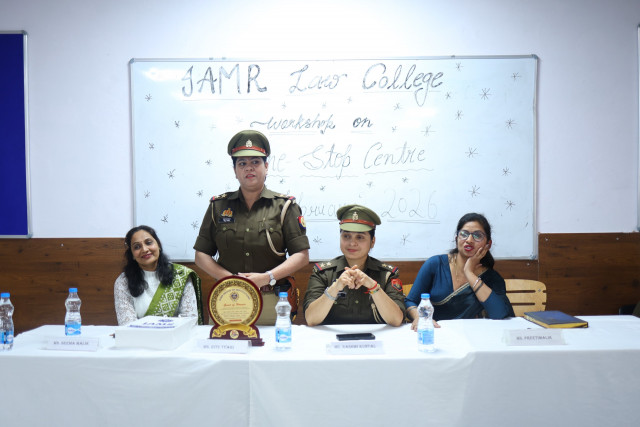 IAMR Law College organized an awareness workshop on the One Stop Centre